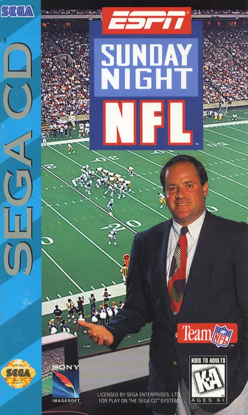 Обложка игры ESPN Sunday Night NFL